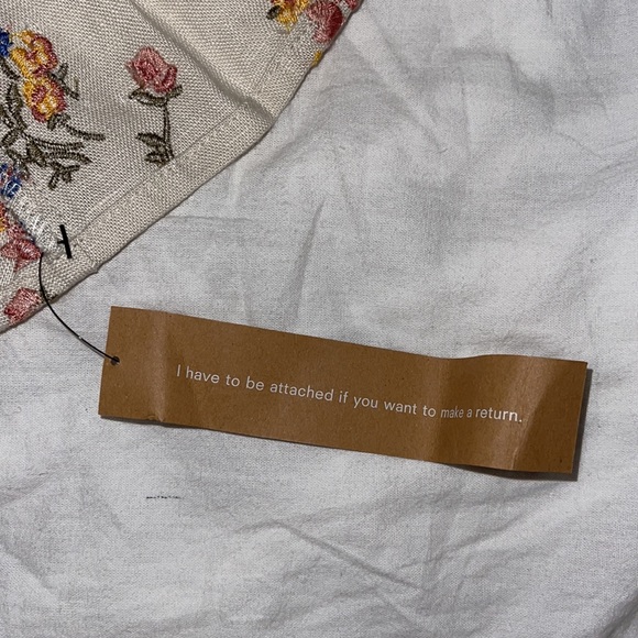 Reformation Belgium Linen Dress Gala Embroidery - Picture 15 of 16